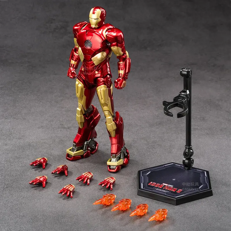 ZD Toys The Avengers Iron Man 1/10 18CM Mark-8 Mark-13 Mark-20 Mark-29 Mark31 Mark32 Mark34 Action Figures Model collection Toy - Image 19