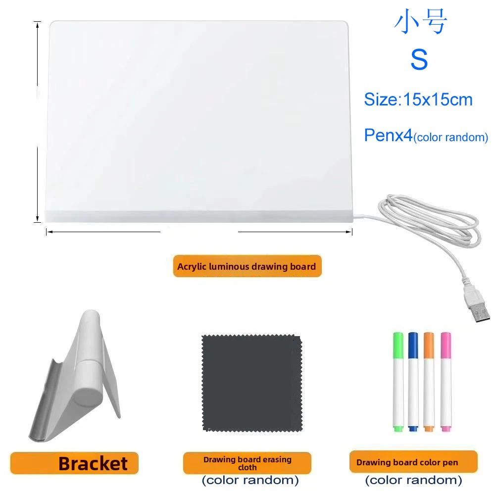 LED Drawing Board for Kids – Reusable Light-Up Art Pad - Image 8