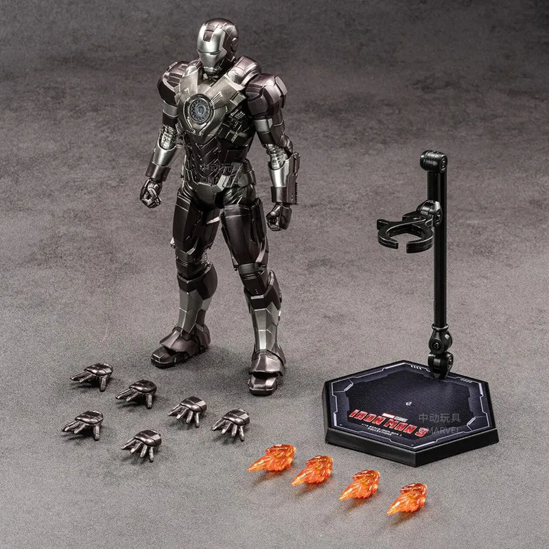 ZD Toys The Avengers Iron Man 1/10 18CM Mark-8 Mark-13 Mark-20 Mark-29 Mark31 Mark32 Mark34 Action Figures Model collection Toy - Image 12