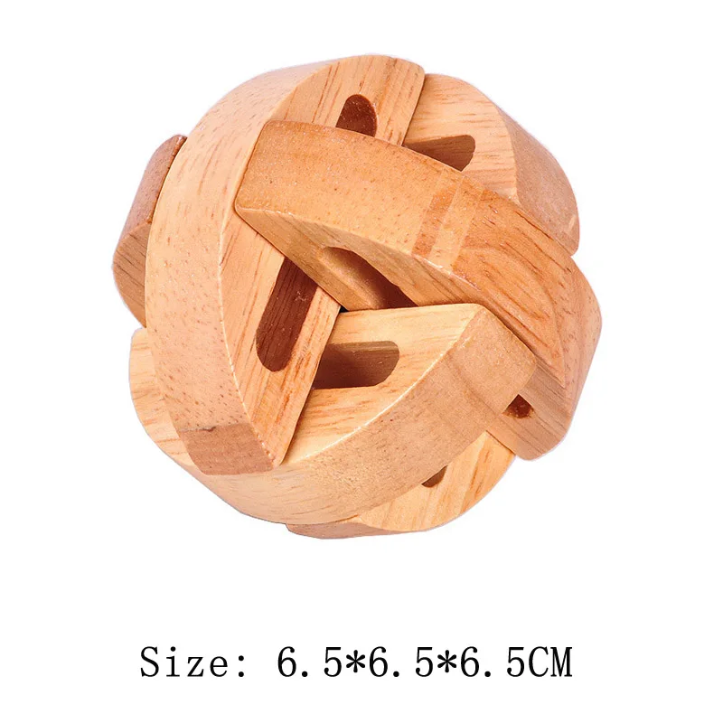 Lu Ban Puzzle Wooden Brain Toys IQ Games Children And Adults Casse Tete Rompecabezas 3D De Madera Juegos De Inteligencia - Image 8