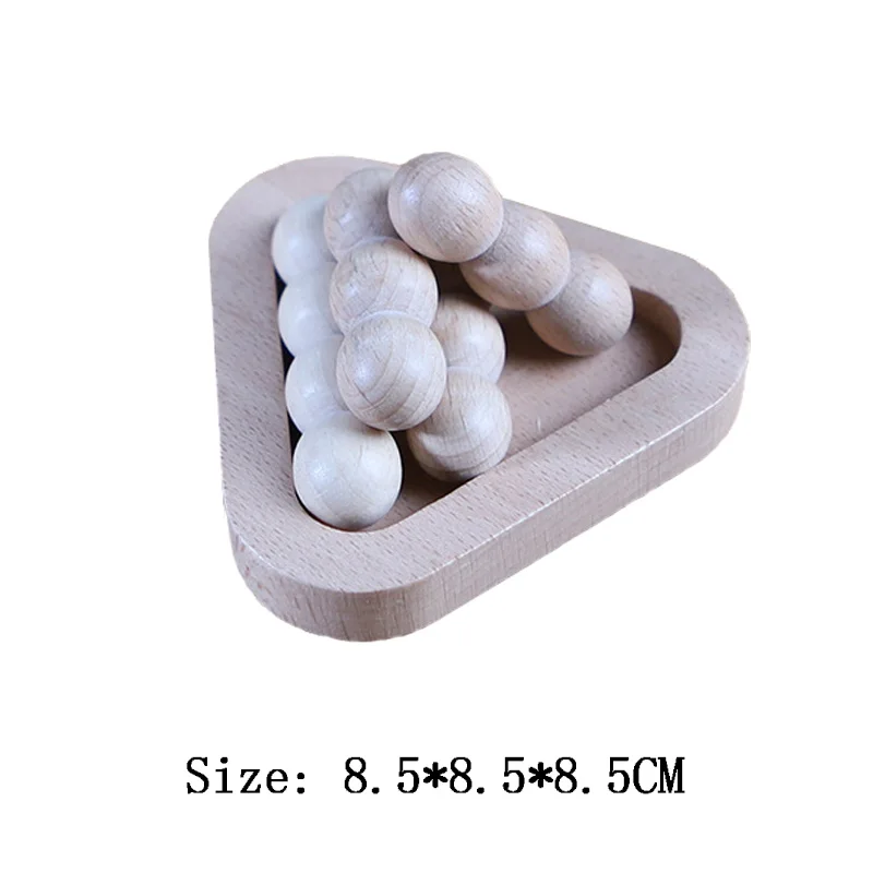 Lu Ban Puzzle Wooden Brain Toys IQ Games Children And Adults Casse Tete Rompecabezas 3D De Madera Juegos De Inteligencia - Image 9