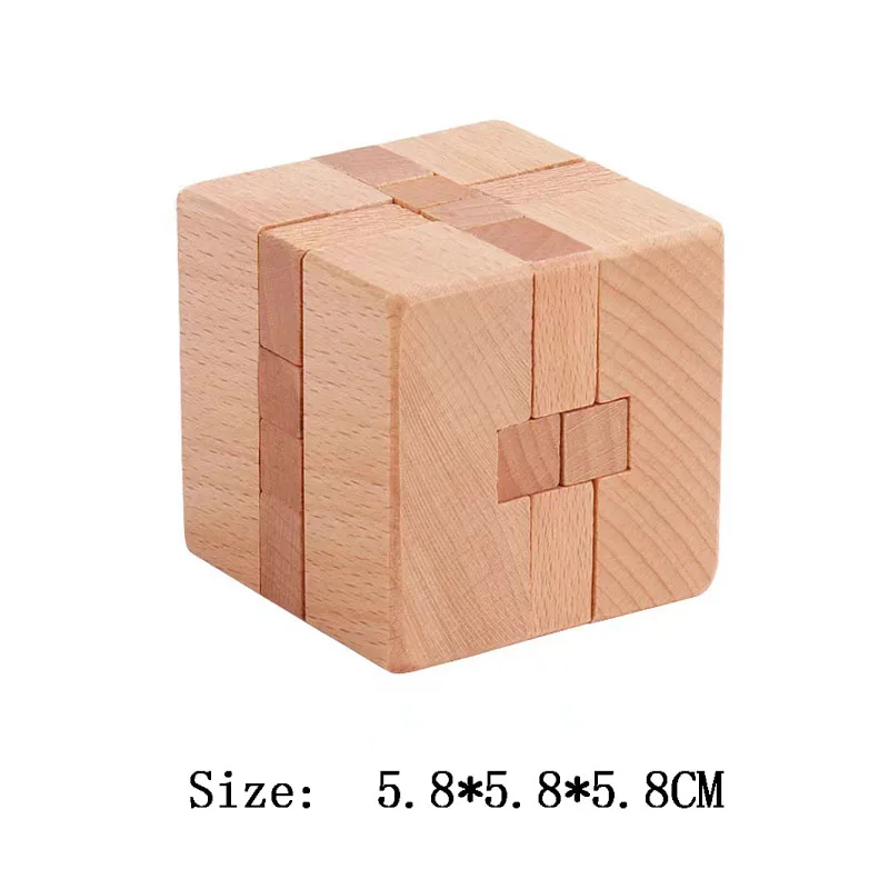 Lu Ban Puzzle Wooden Brain Toys IQ Games Children And Adults Casse Tete Rompecabezas 3D De Madera Juegos De Inteligencia - Image 39