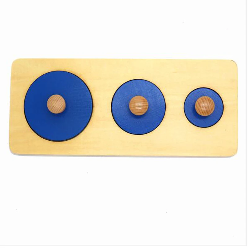 Montessori Puzzle Toys Wooden Geometric Shapes Sorting Math Colorful Preschool Learning Educational Game Baby Toddler Toys - Image 10