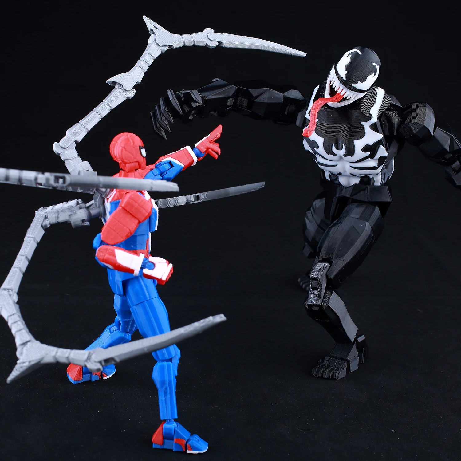 9L3D Printed Deadpool Wolverine Batman Spider-Man Venom Action Figures Dummy13 Lucky13 T13 Anime Model Toys Collectors Gifts - Image 4