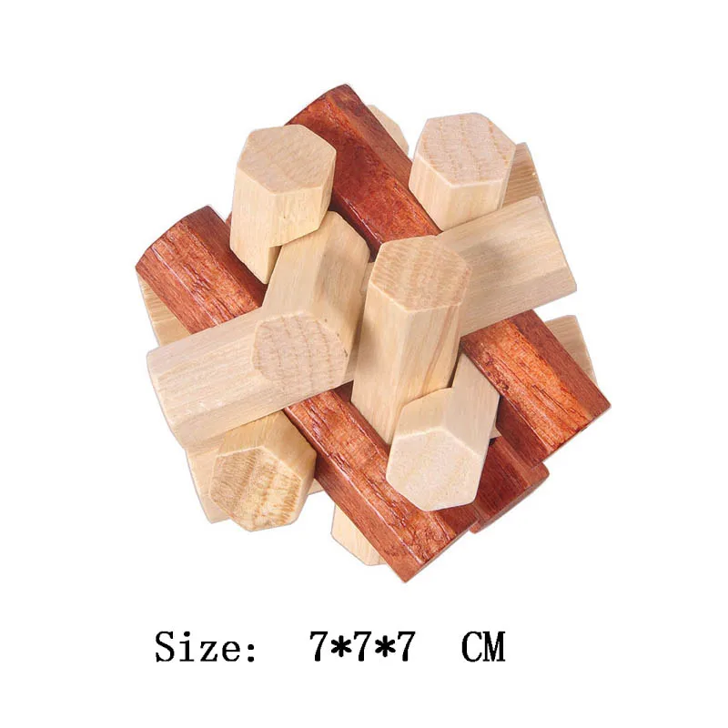 Lu Ban Puzzle Wooden Brain Toys IQ Games Children And Adults Casse Tete Rompecabezas 3D De Madera Juegos De Inteligencia - Image 35