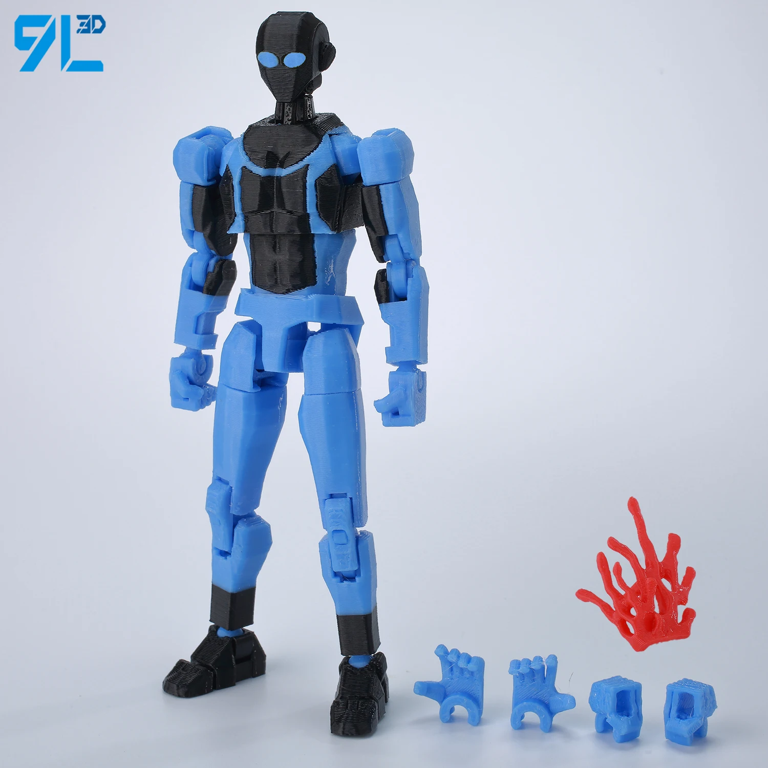 9L3D Printed Deadpool Wolverine Batman Spider-Man Venom Action Figures Dummy13 Lucky13 T13 Anime Model Toys Collectors Gifts - Image 37