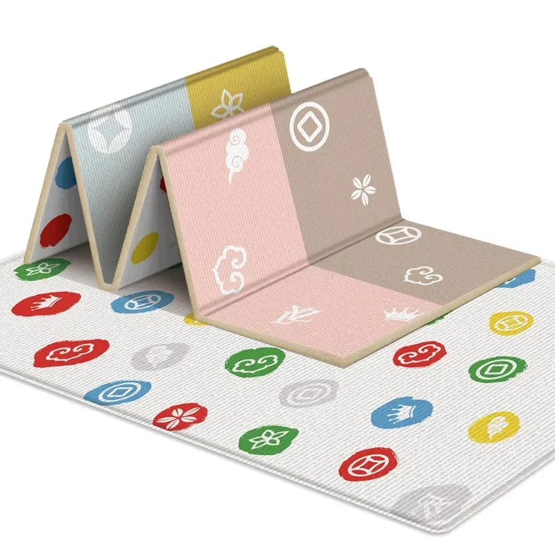 177*64cm Baby Play Mat Foldable Waterproof Children Carpet Double-Sided Pattern Educational Outdoor Camping Mat Easy to Carry - Image 6