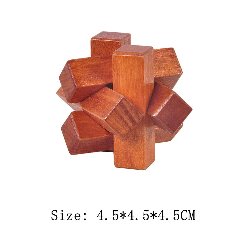 Lu Ban Puzzle Wooden Brain Toys IQ Games Children And Adults Casse Tete Rompecabezas 3D De Madera Juegos De Inteligencia - Image 23
