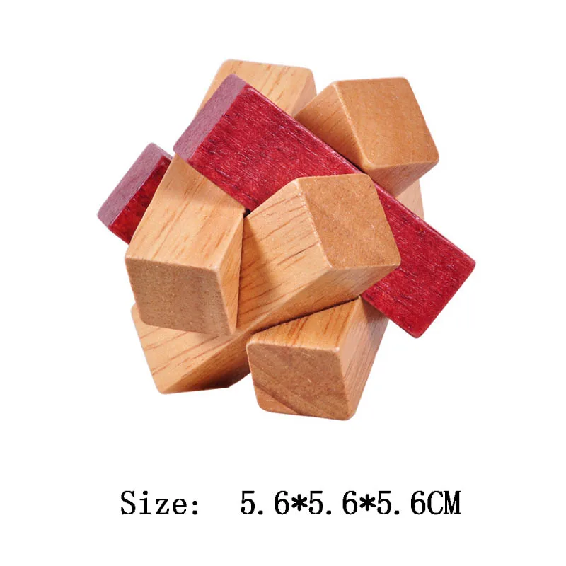 Lu Ban Puzzle Wooden Brain Toys IQ Games Children And Adults Casse Tete Rompecabezas 3D De Madera Juegos De Inteligencia - Image 30