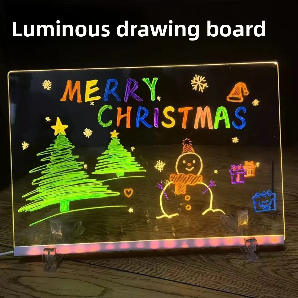 LED Drawing Board for Kids – Reusable Light-Up Art Pad - Image 5