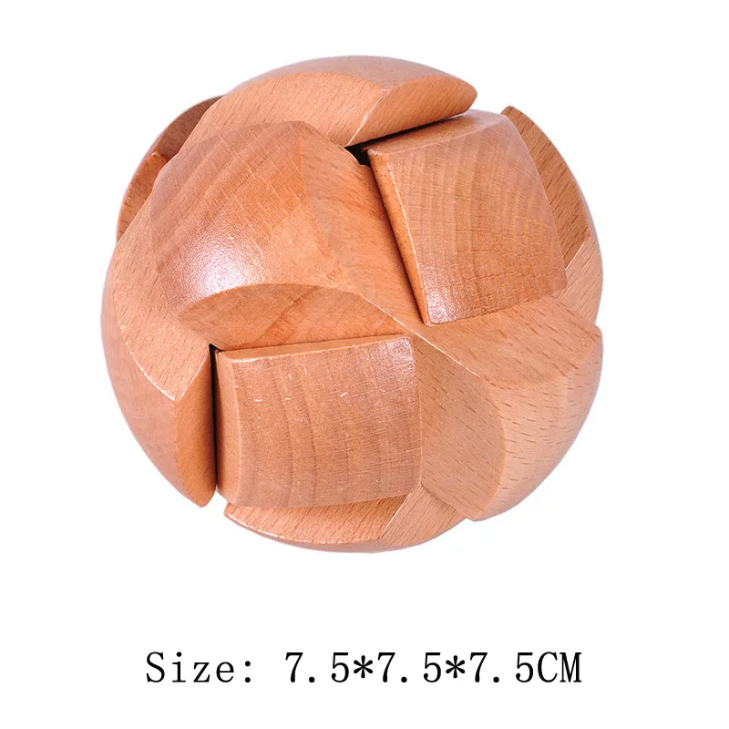 Lu Ban Puzzle Wooden Brain Toys IQ Games Children And Adults Casse Tete Rompecabezas 3D De Madera Juegos De Inteligencia - Image 22