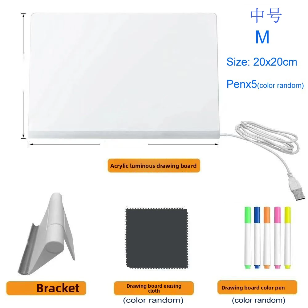 LED Drawing Board for Kids – Reusable Light-Up Art Pad - Image 9