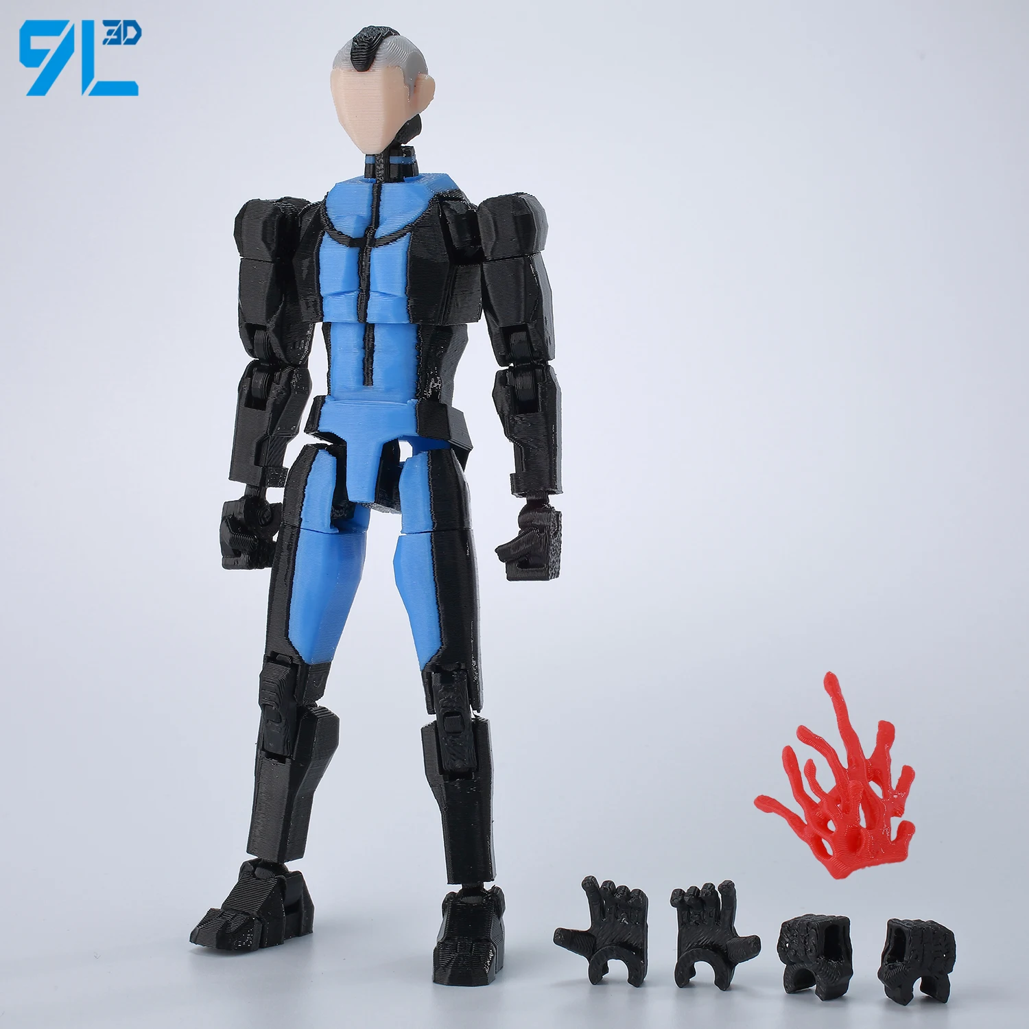 9L3D Printed Deadpool Wolverine Batman Spider-Man Venom Action Figures Dummy13 Lucky13 T13 Anime Model Toys Collectors Gifts - Image 39