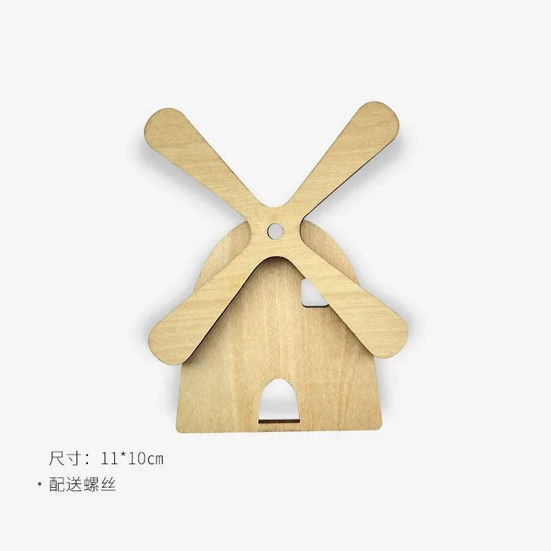 DIY Montessori Busy Board Wooden Toy Accessory animal Hourglas Alarm Clock Mirror Educational Unlock Sensory Toy Educational Toy - Image 9
